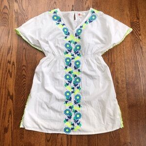 Mini Boden Embroidered Kaftan Coverup 13-14 Years